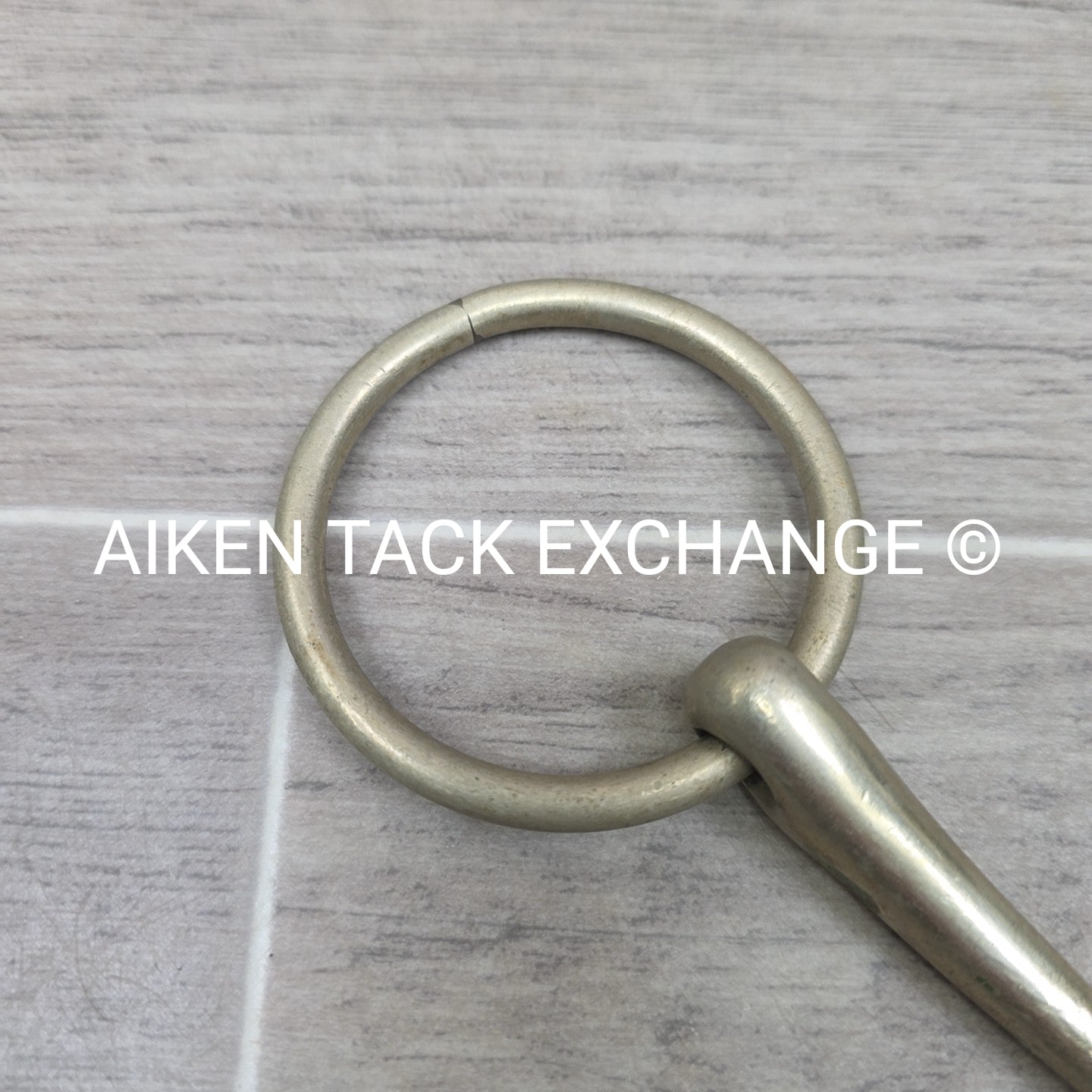 Herm Sprenger Single Joint Loose Ring Bradoon Bit 5.5"