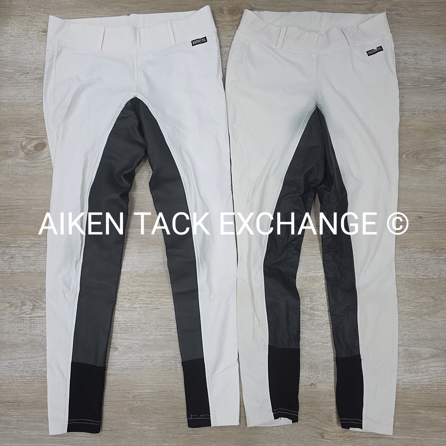 BARGAIN BUNDLE: 2 Pair Kerrits Full Seat Pull On Breeches, Size Large