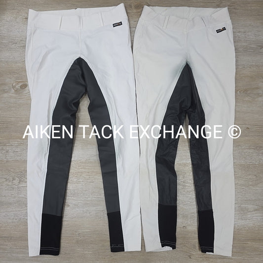 BARGAIN BUNDLE: 2 Pair Kerrits Full Seat Pull On Breeches, Size Large