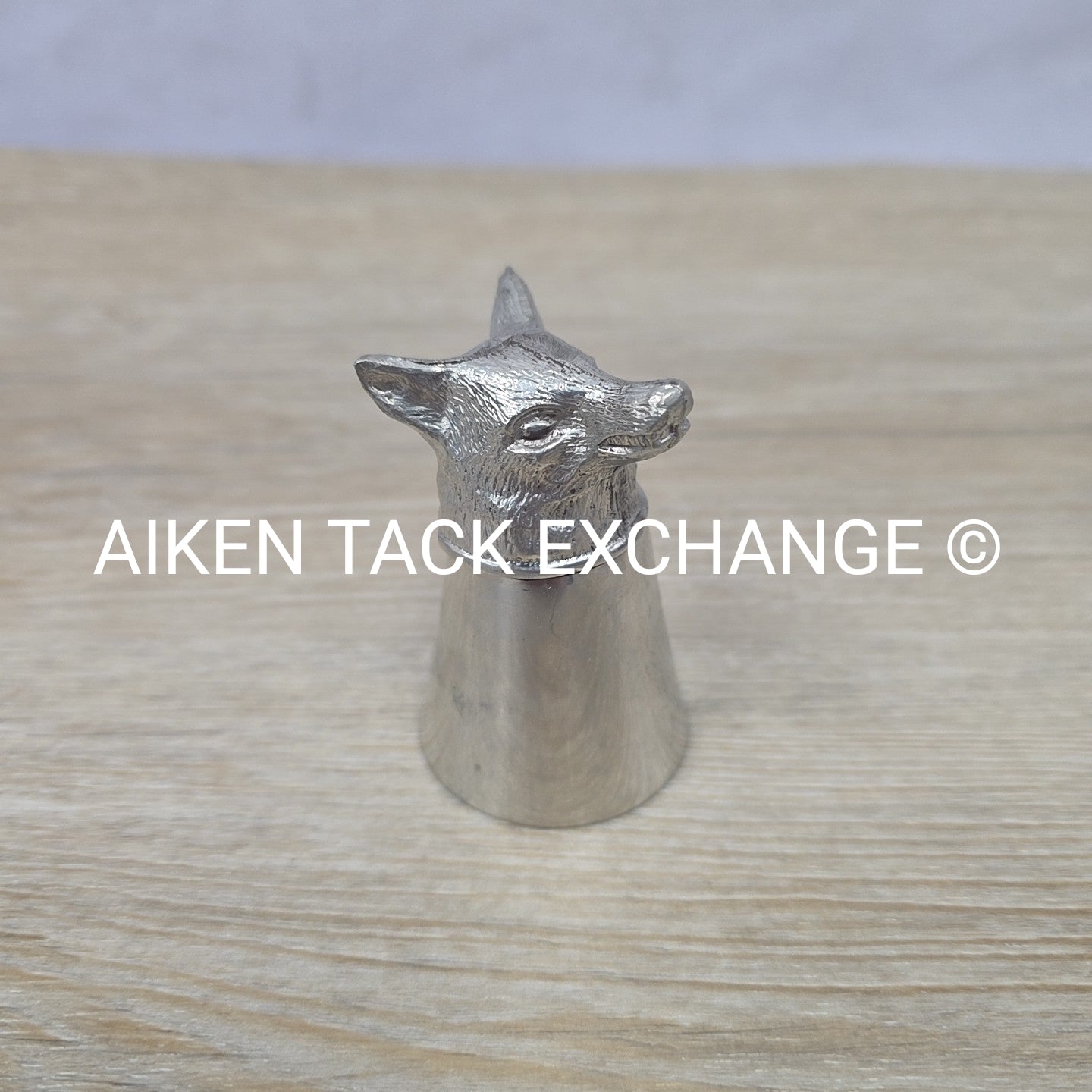 Sheffield Pewter Fox Stirrup Cup