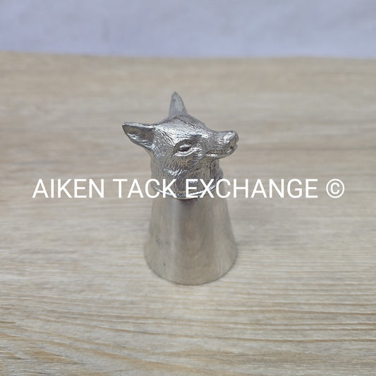 Sheffield Pewter Fox Stirrup Cup
