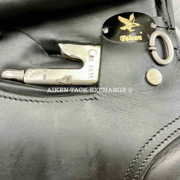 Jeffries Falcon Event All Purpose Saddle, 16.5" Seat, Wide Tree, Wool Flocked Panels
