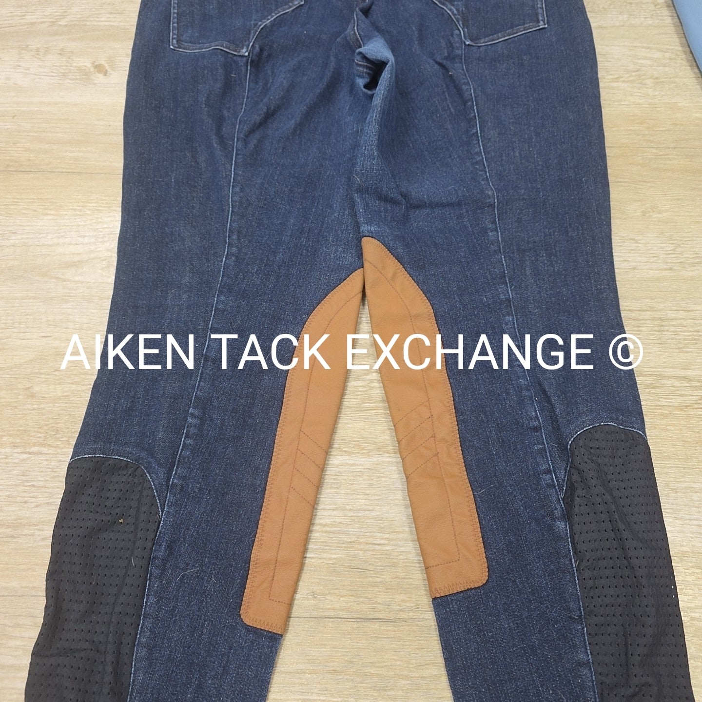 BARGAIN BUNDLE: Kerrits Icefil Tights & Knee Patch Denim Breeches, Size X-Large