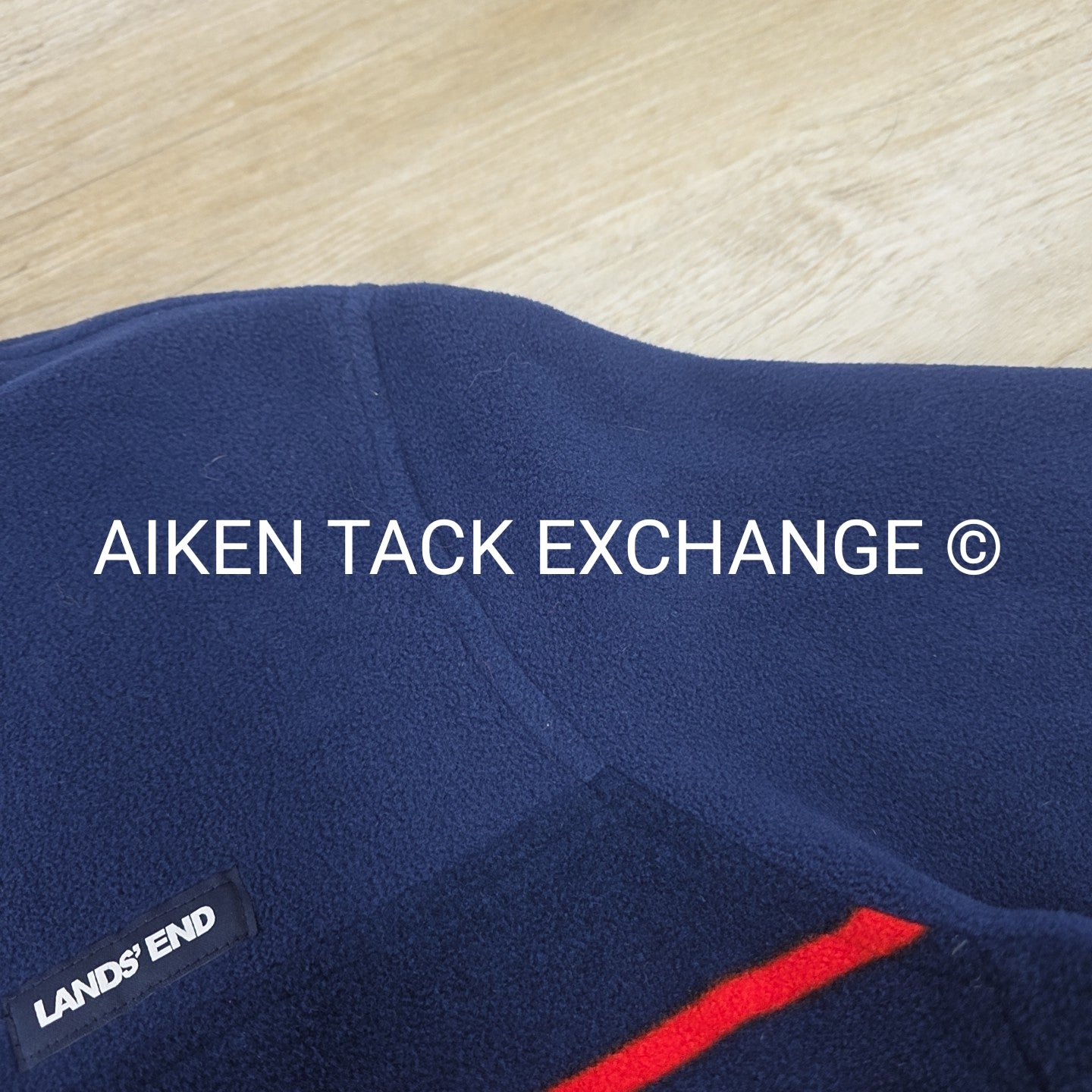 Land's End Long Sleeve Fleece Pull Over, Size Medium