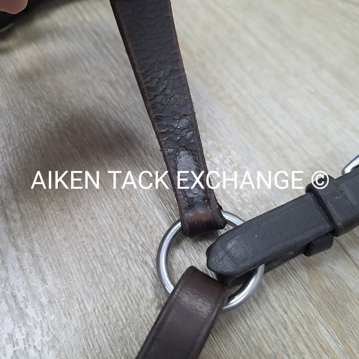 BARGAIN BUNDLE: Nunn Finer Neck Strap & Bobby's English Tack Breastplate, Brown,