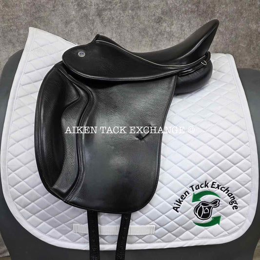 2014 Pegasus Butterfly Claudia Dressage Saddle, 17" Seat - Short Flap, Flexible Self-Adjusting & Self-Adapting ComfortFit Tree