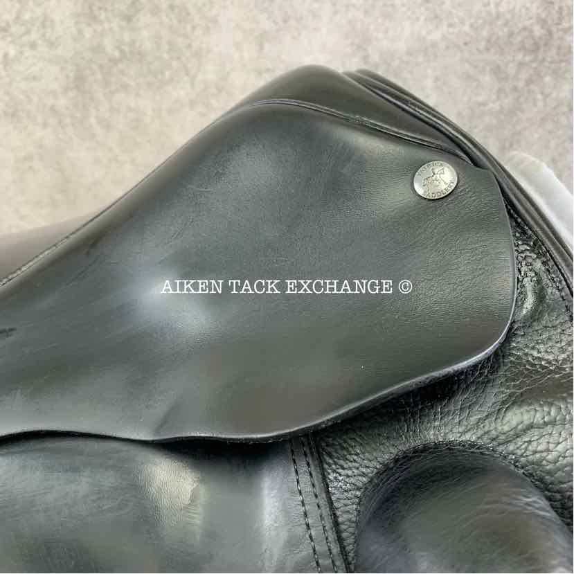 Patrick Saddlery Minx Dressage Saddle, 17.5" Seat, Medium Wide Tree, Wool Flocked Panels