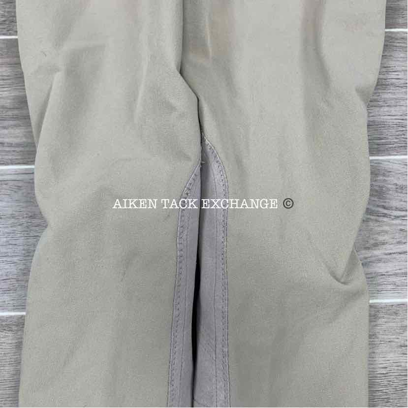 Ovation Boys EuroWeave DX Knee Patch Breeches, Size 18