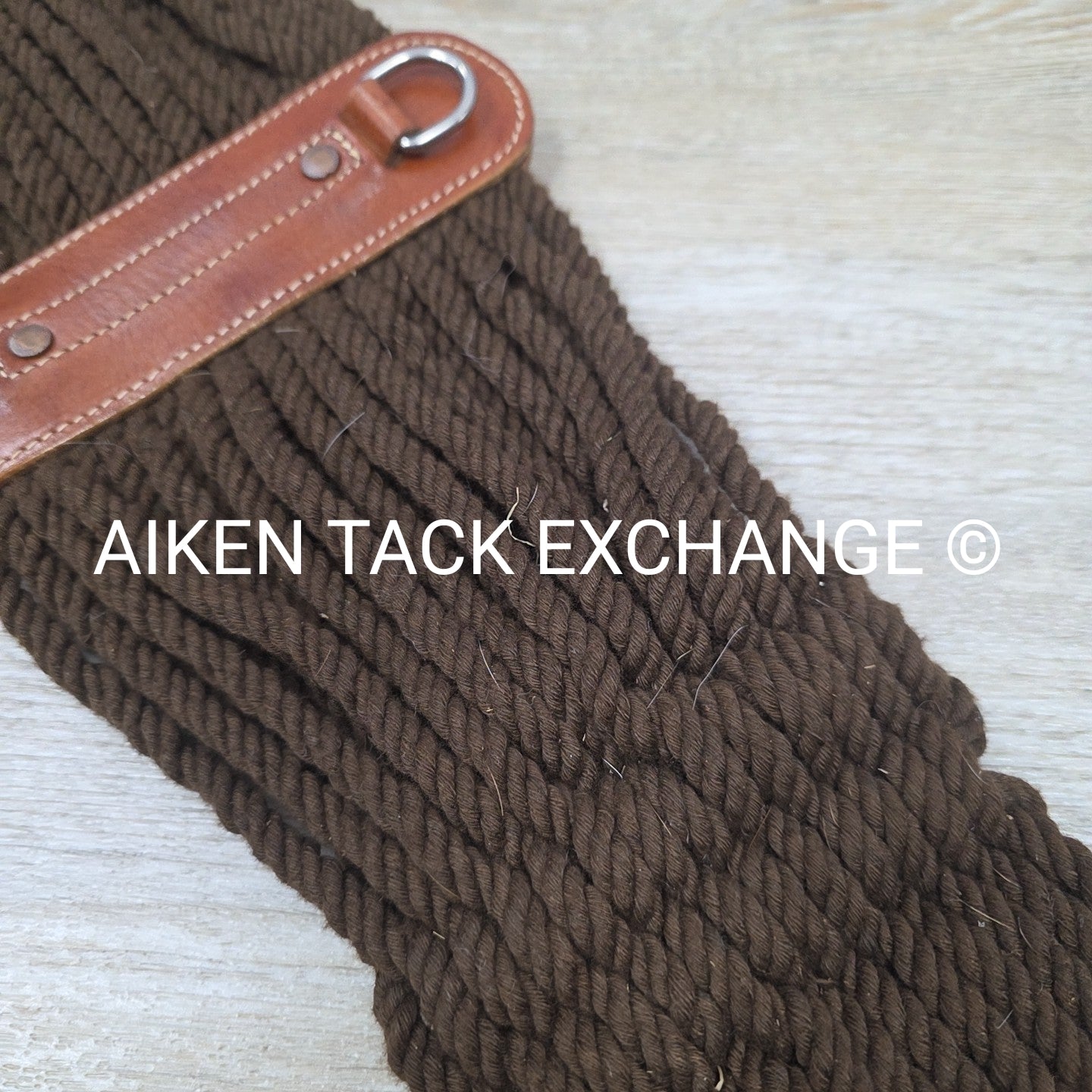 Showman Cotton Roper String Cinch, Brown, 34"