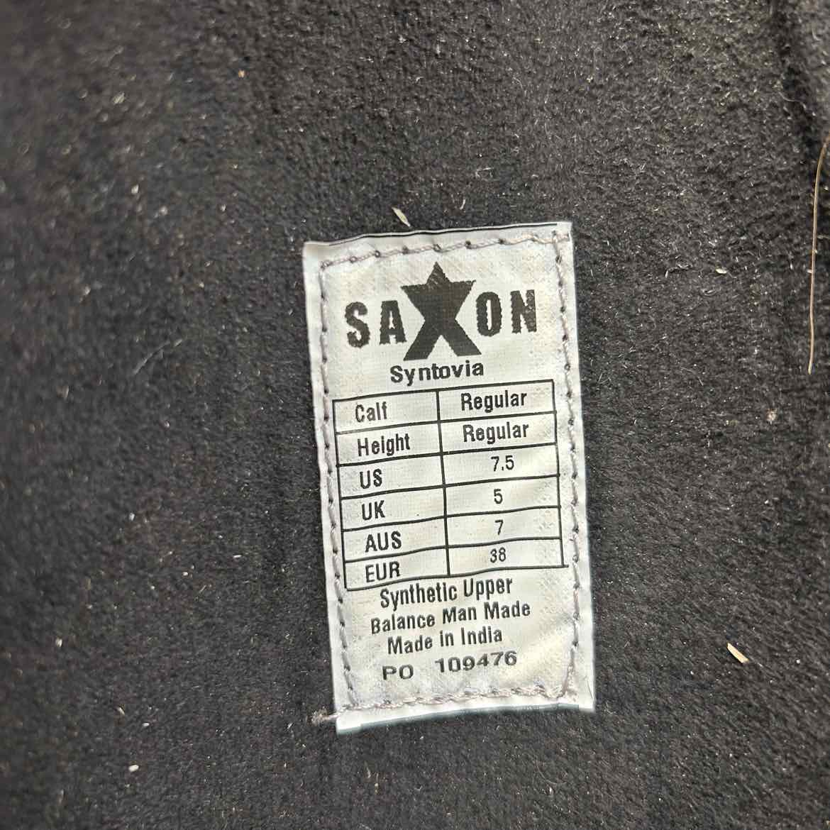 Saxon Syntovia Field Boots, Size 7.5 Regular Regular