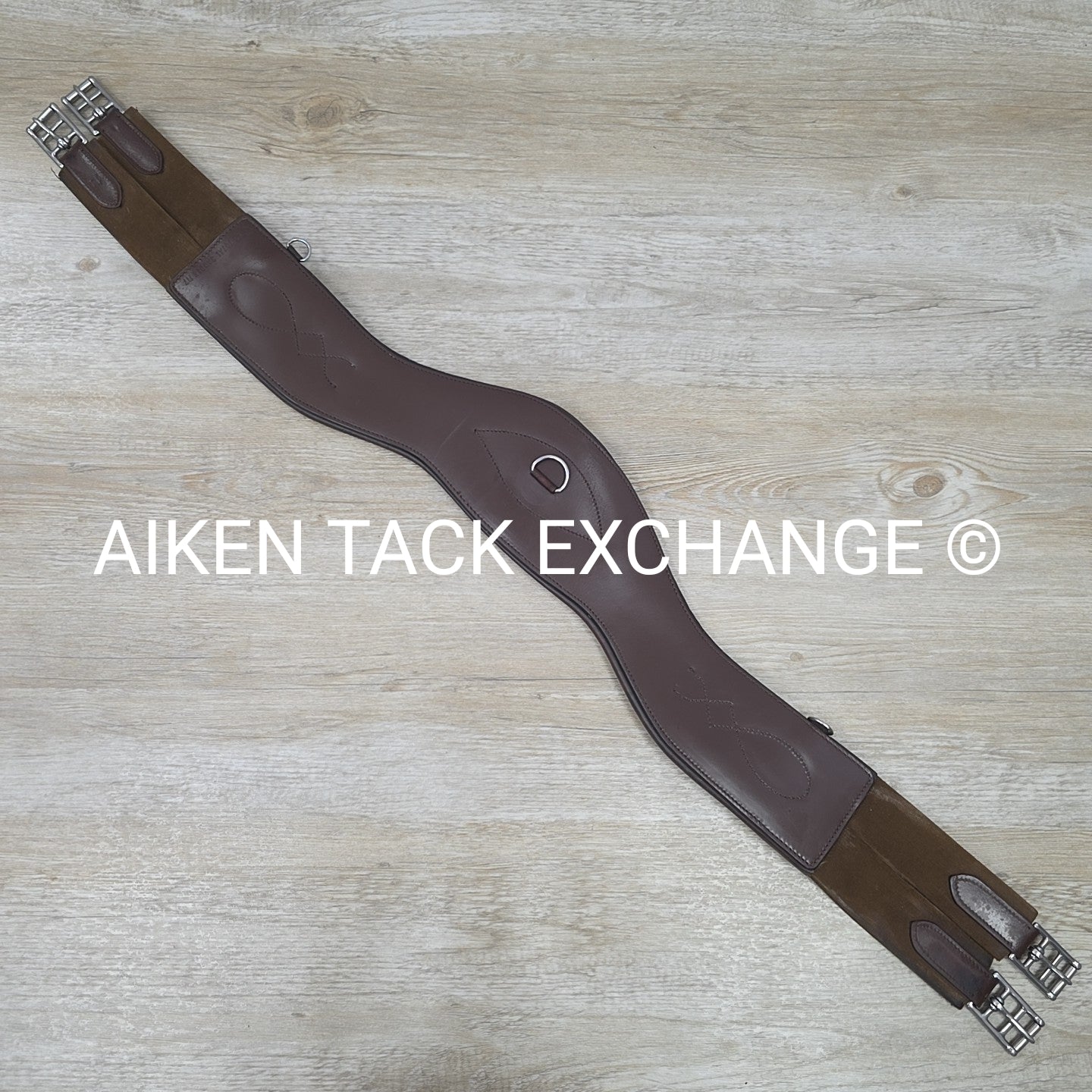 Total Saddle Fit Anatomic Shoulder Relief Girth, Brown, 44"