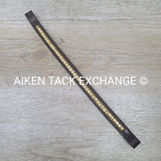 Nunn Finer Clincher Browband, Brown, Size Full