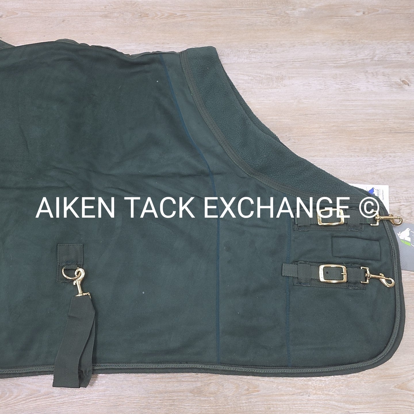 Fenwick Equestrian EquSuede Performance Cooler, Green, 62"