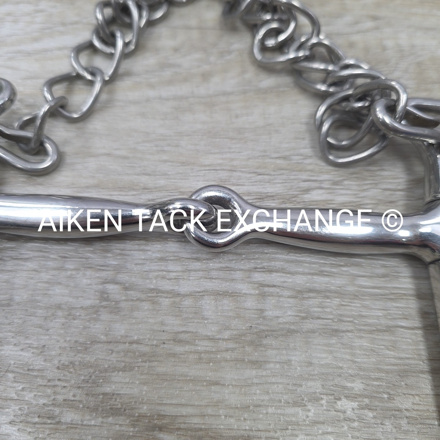 State Line Tack Single Joint Uxeter Kimberwick Bit 5"