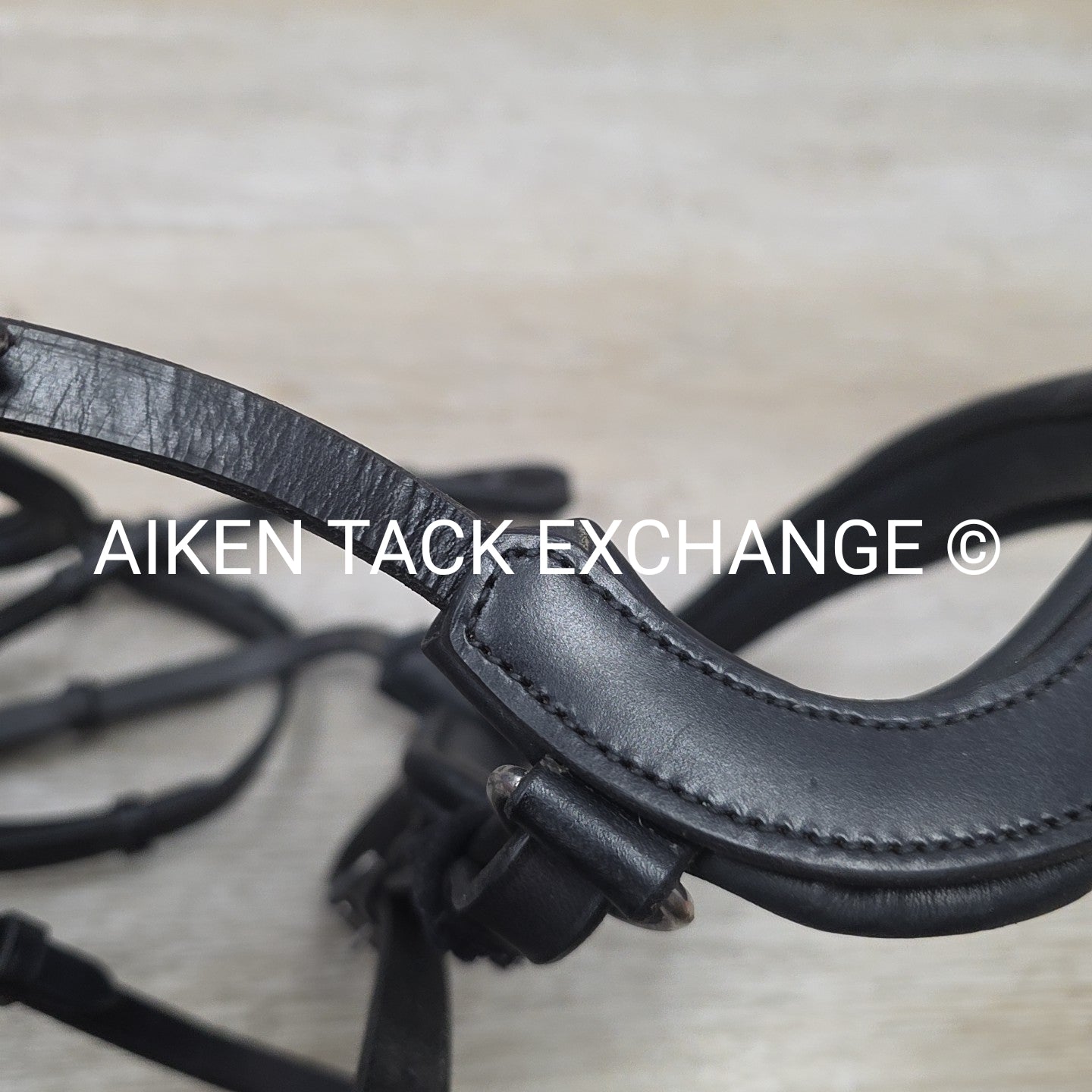 KL Select Red Barn Arena Weymouth Double Bridle, No Reins, Size Full