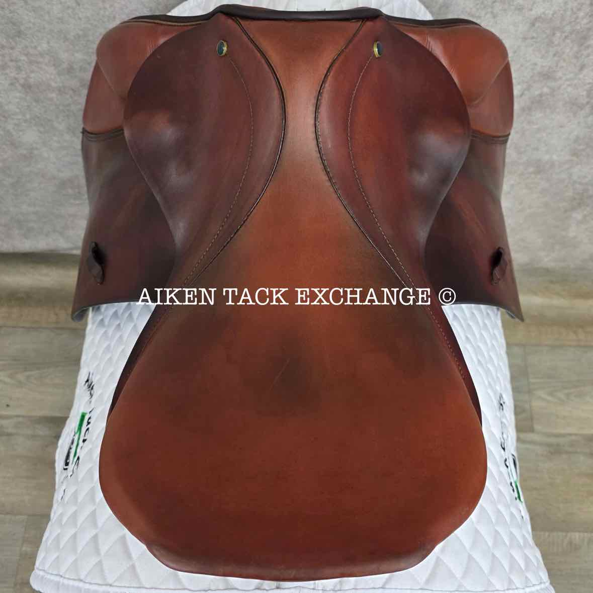 Stubben Edelweiss CS Close Contact Jump Saddle, 17" Seat, 31cm Tree - MW, Wool Flocked Panels