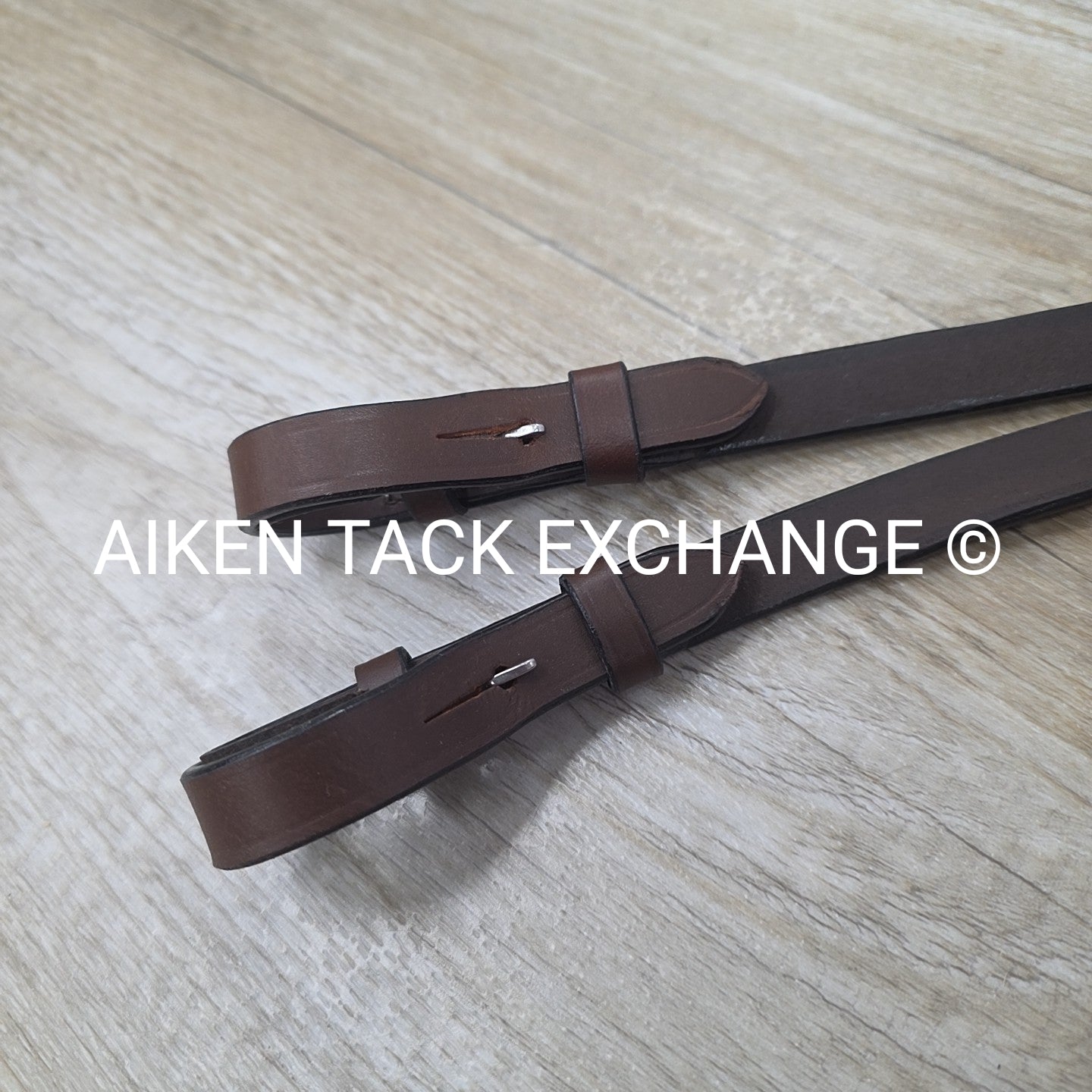 HDR Pro Mono Crown Padded Bridle with Reins, Australian Nut, Size Cob