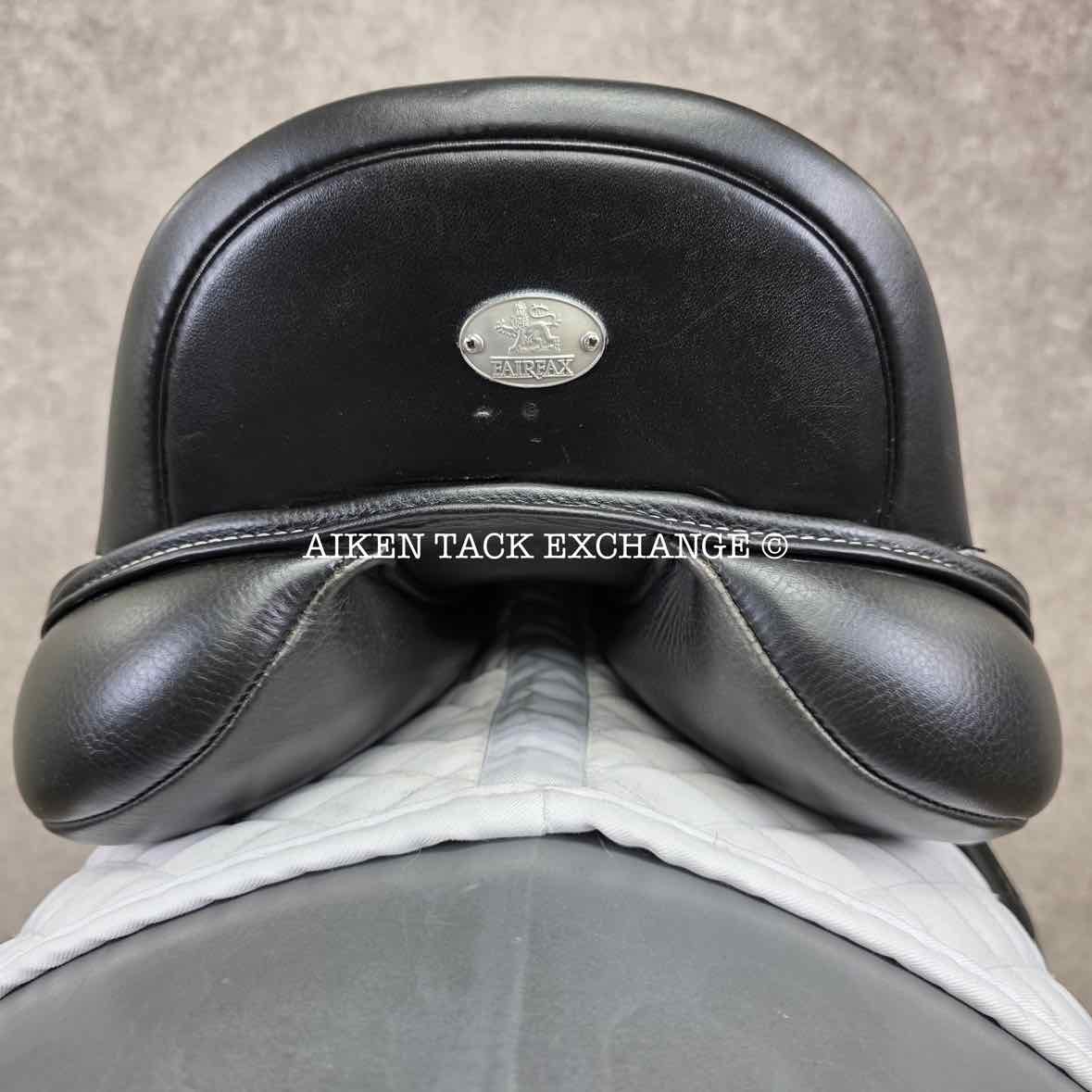 2020 Fairfax World Class Monoflap Dressage Saddle, 18" Seat, Adjustable Tree - Changeable Gullet, Wool Flocked Panels