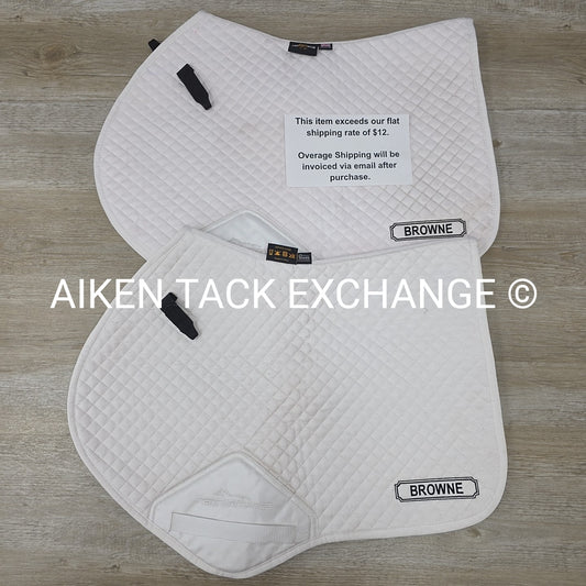 BARGAIN BUNDLE: 2 Shires Arma Jump All Purpose Saddle Pads