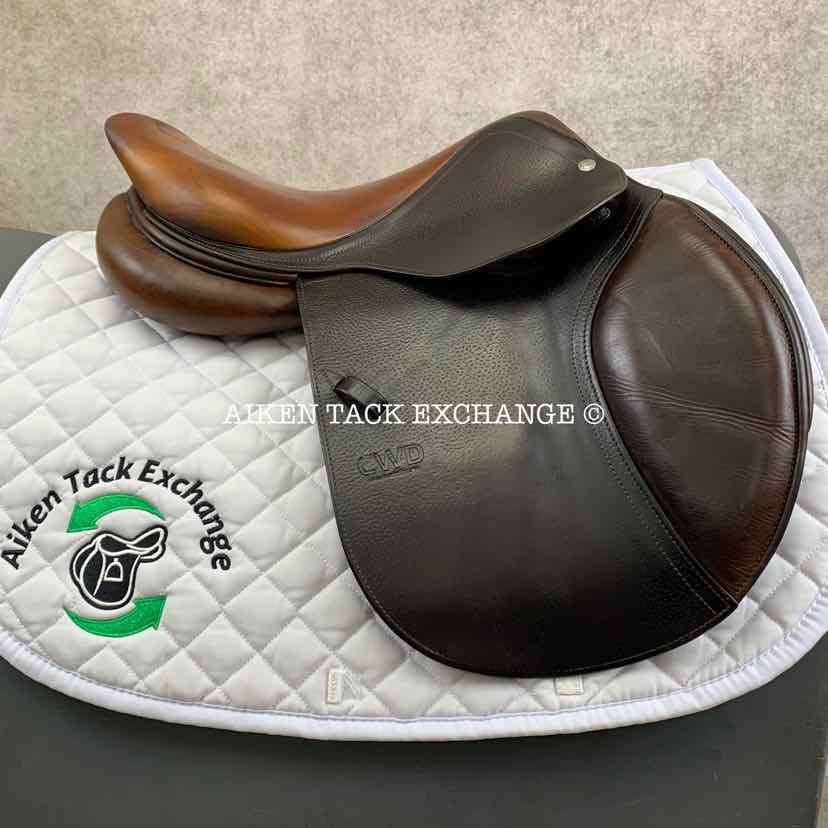 2014 CWD SE02 Close Contact Jump Saddle, 16" Seat, 1L Flap, Medium Tree, Foam Panels