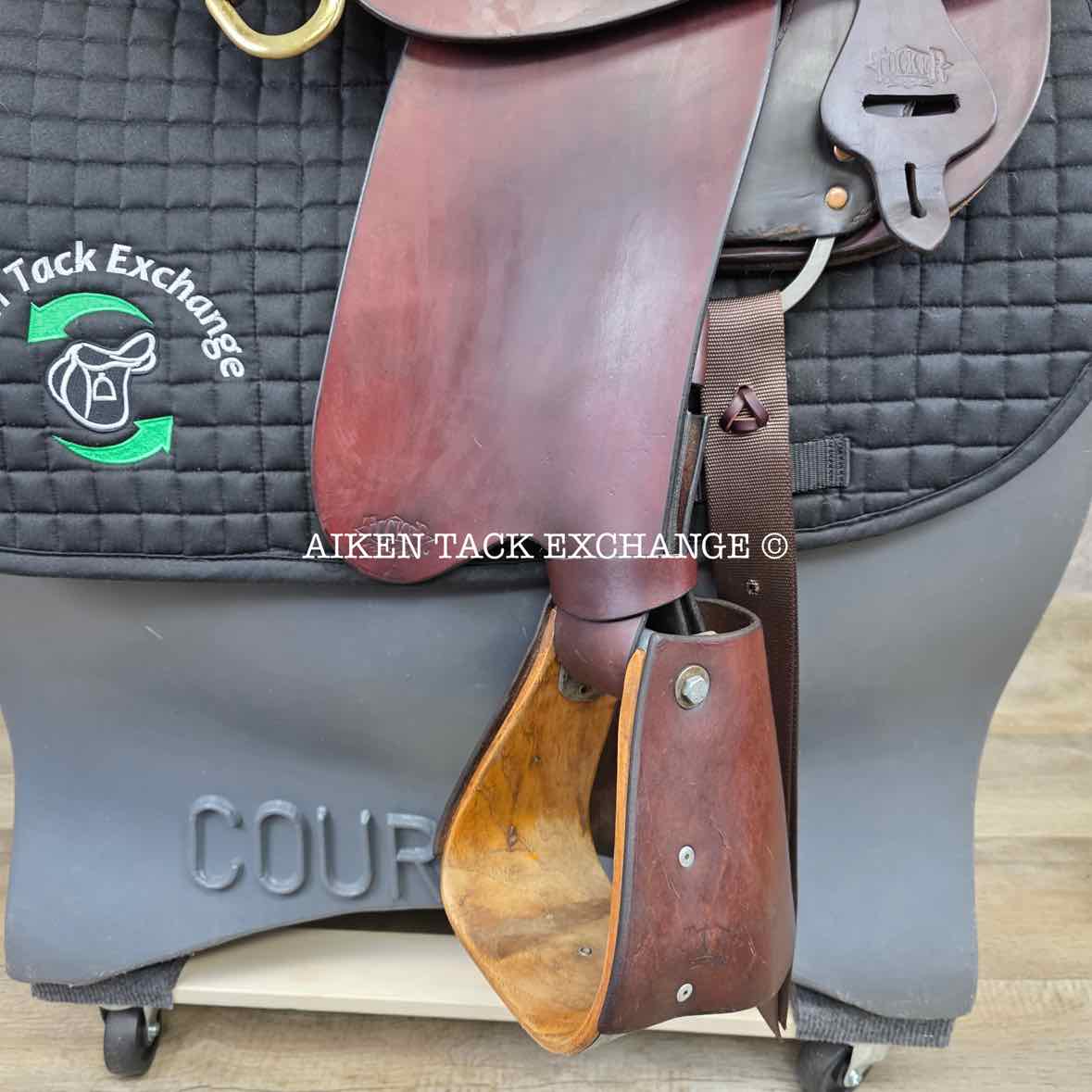 2006 Tucker 159 Endurance Trail Saddle, 16.5" Seat, Medium Tree - Semi QH Bars