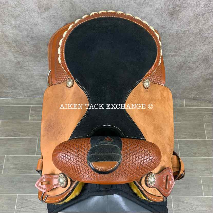 **SOLD** Shiloh Tack Roper Style Western Saddle, 16" Seat, Wide Tree - Full QH Bars