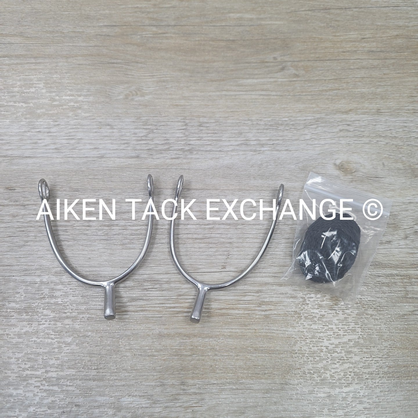Spurs with Braided Nylon Spur Straps, 27mm