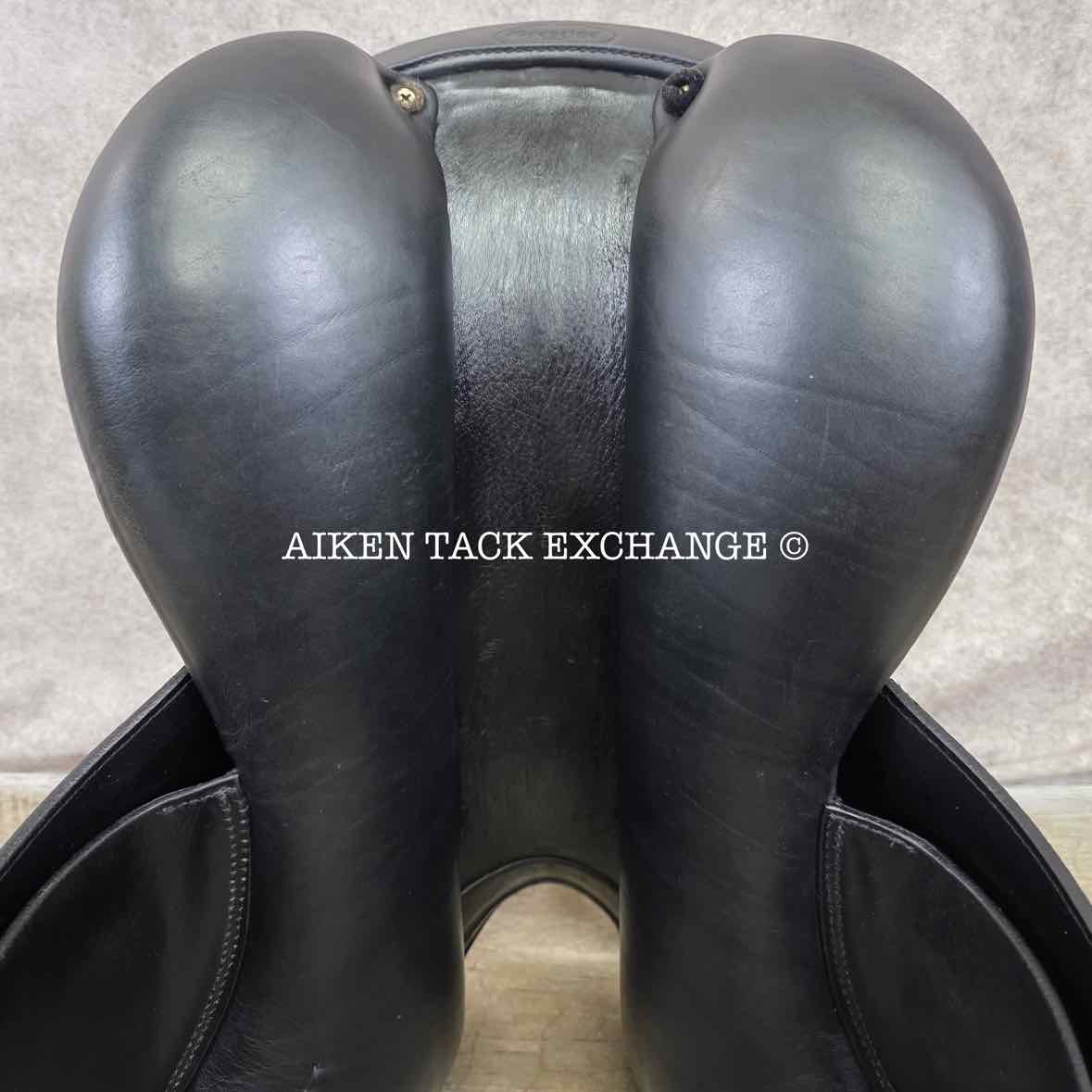 **On Trial** 2006 Prestige Dressage 2000 Saddle, 18" Seat, 35 Tree - MW, Wool Flocked Panels