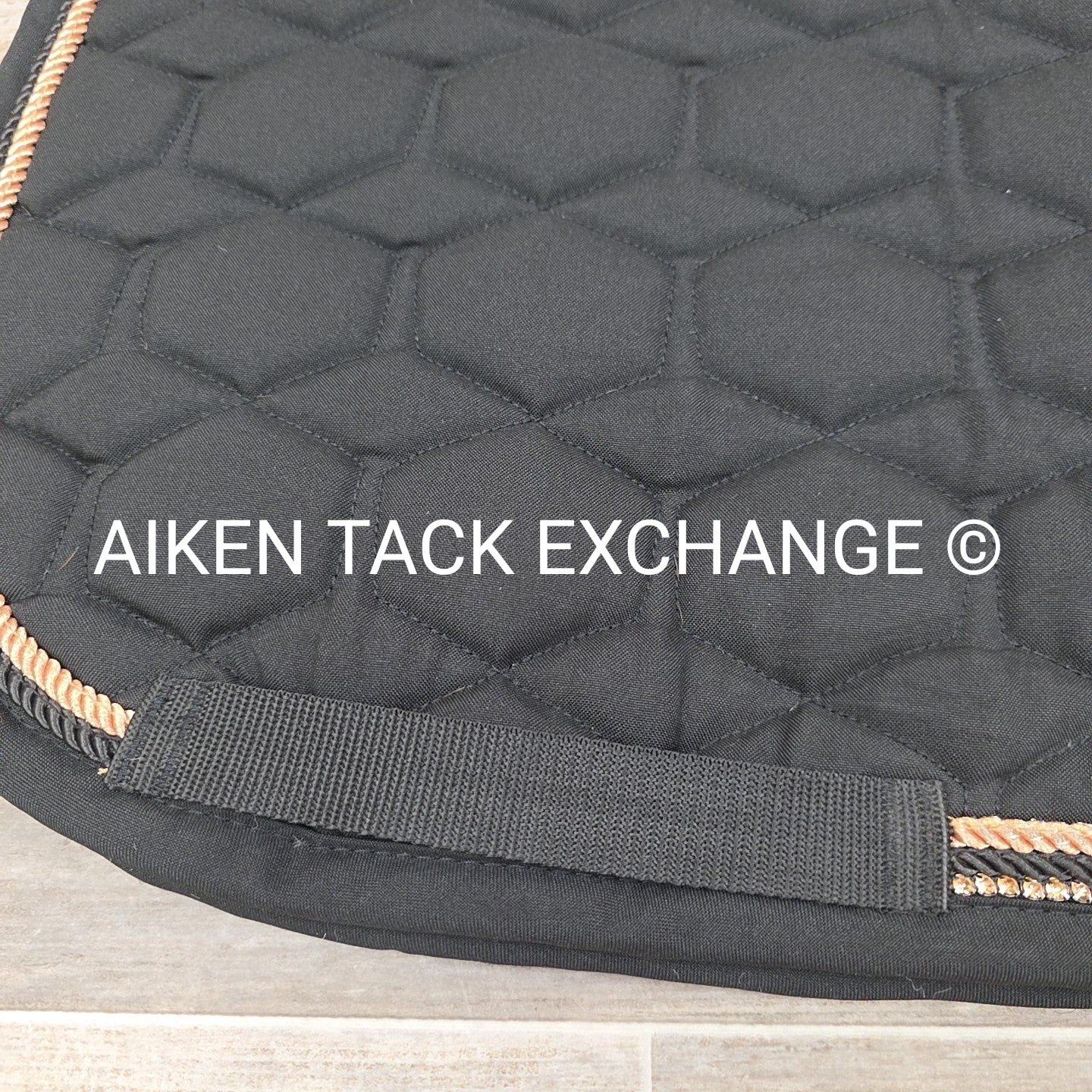 HKM Rose Gold Glamour Dressage Saddle Pad