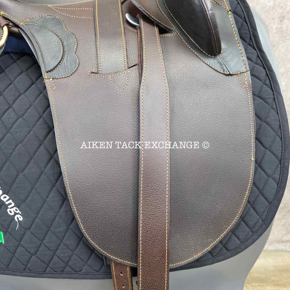 Down Under Saddle Supply Australian Stock Saddle, 16" Seat (Western) - 18" Seat (English), Medium Tree
