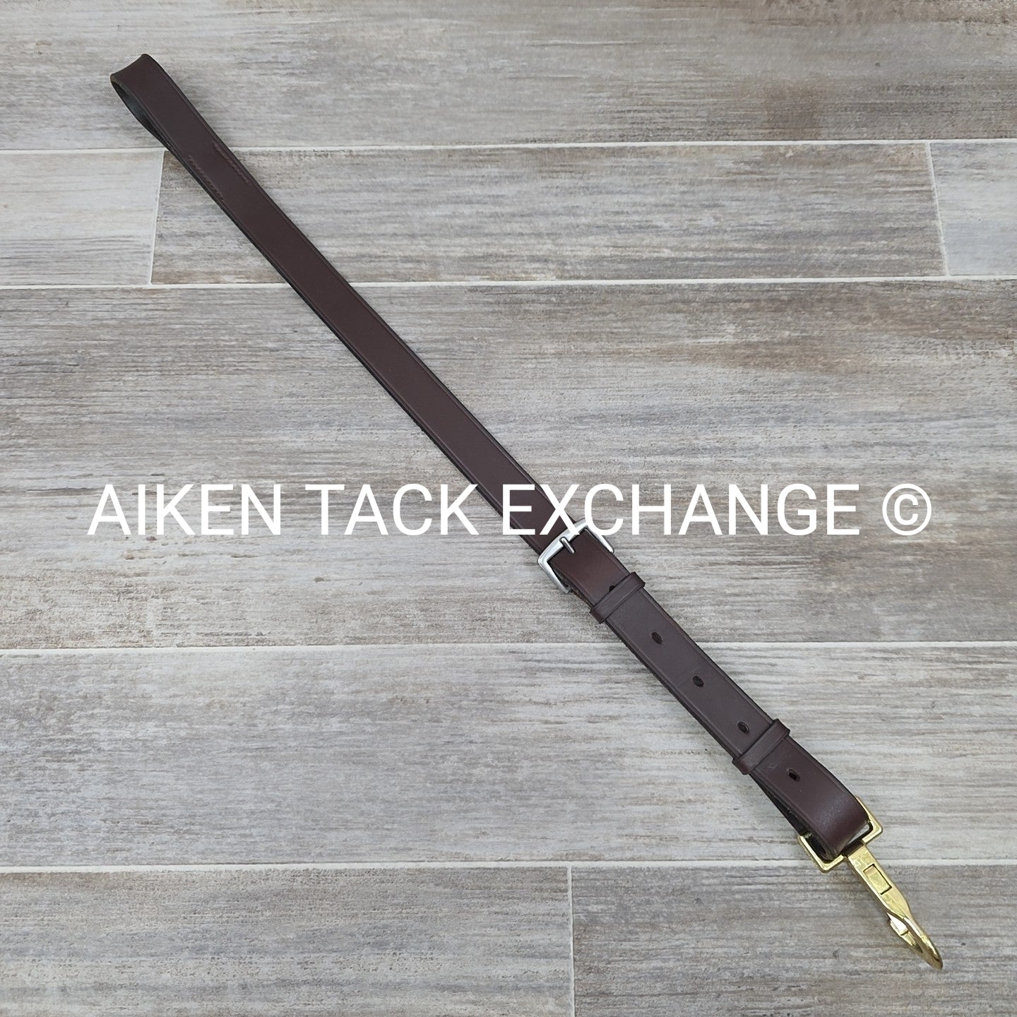 Plain Standing Martingale Attachment, Brown, Oversize