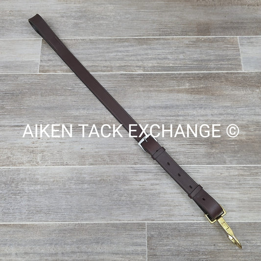 Plain Standing Martingale Attachment, Brown, Oversize