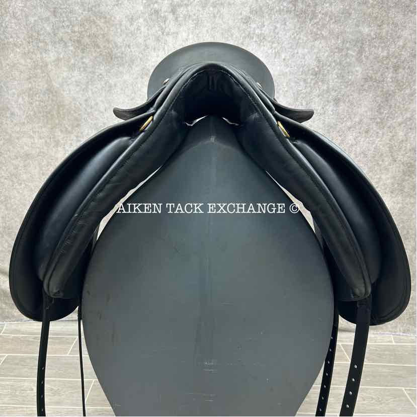 Windsor Elite Dressage Saddle, 17" Seat, Medium Tree, Wool Flocked Panels