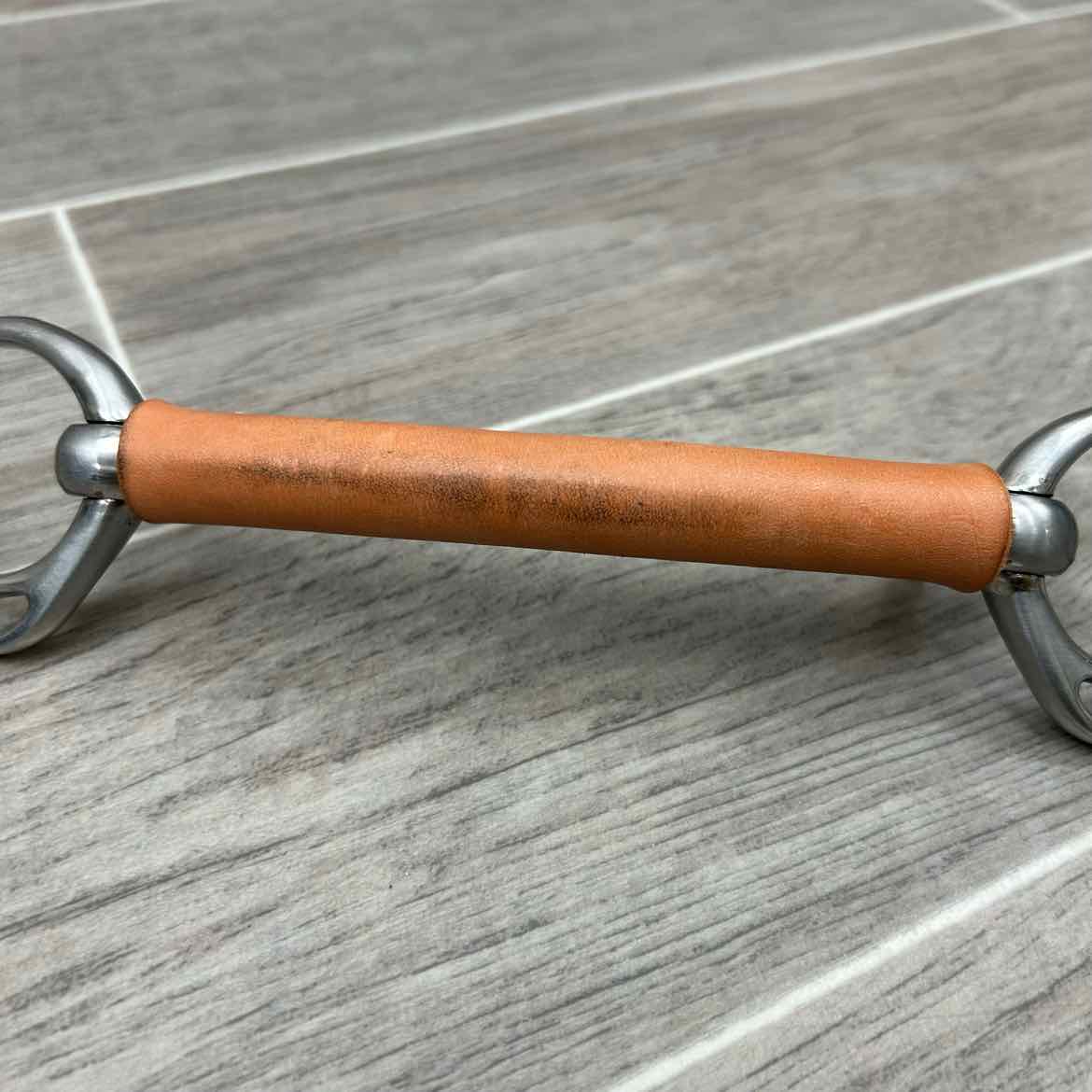 Leather Covered Mullen Mouth Braden Direct Bit 5"