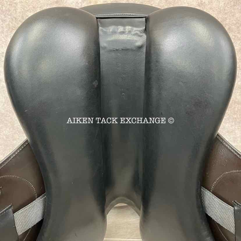 2010 Stackhouse Legado Monoflap Dressage Saddle, 17.5" Seat, Medium Narrow Tree