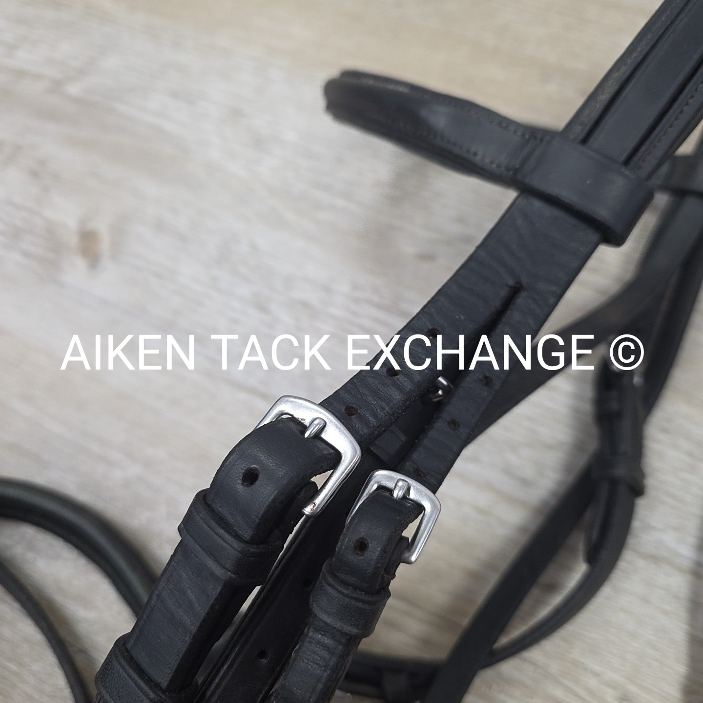 BARGAIN BUNDLE: Dressage Bridle, Plain Flat Headstall, & Passier Reins