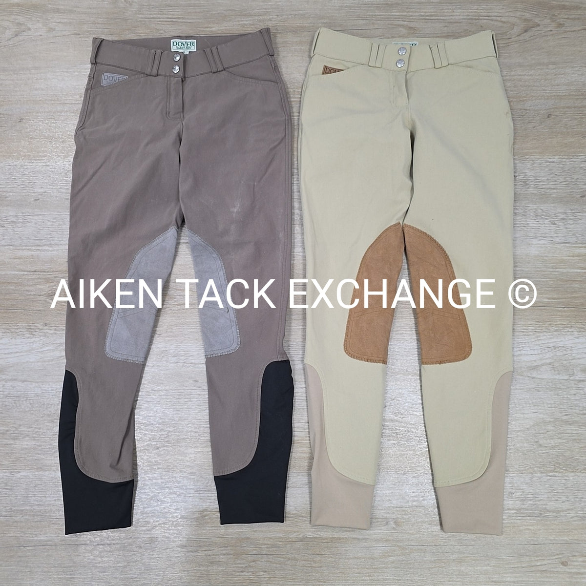 BARGAIN BUNDLE: 2 Dover Wellesley Knee Patch Breeches, Women's 26