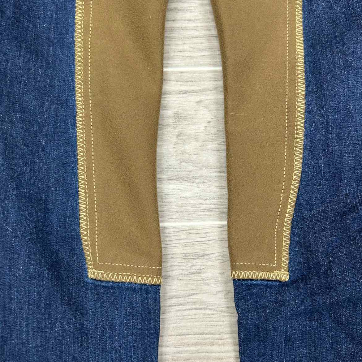 Goode Rider Denim Full Seat Breeches, Size 34
