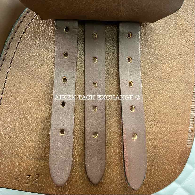Thornhill Jorge Canaves Berlin All Purpose Saddle, 18" Seat, 32 Tree - Wide, Wool Flocked Panels