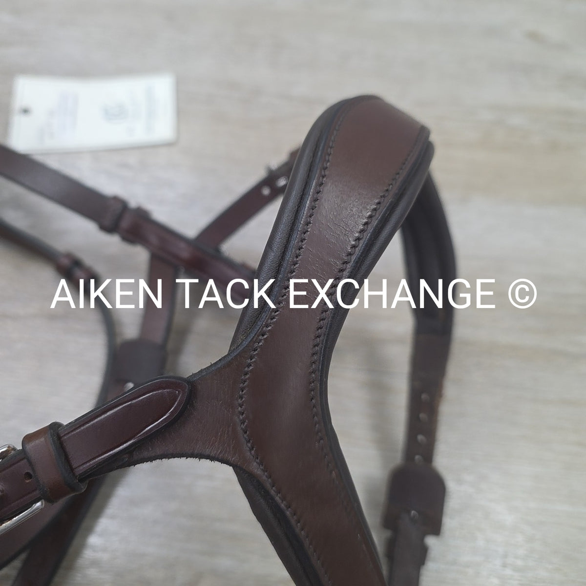 KL Select Tuscan Anatomic Bridle, No Reins, Brown, Size Full