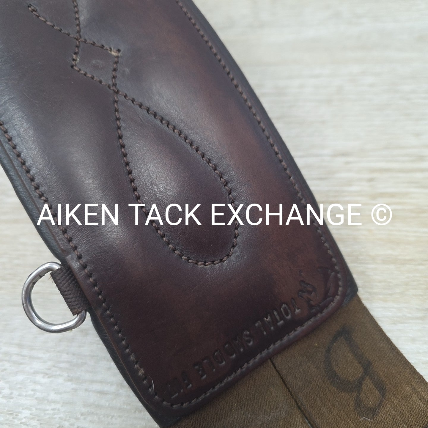 Total Saddle Fit Anatomic Shoulder Relief Girth, Brown, 54"