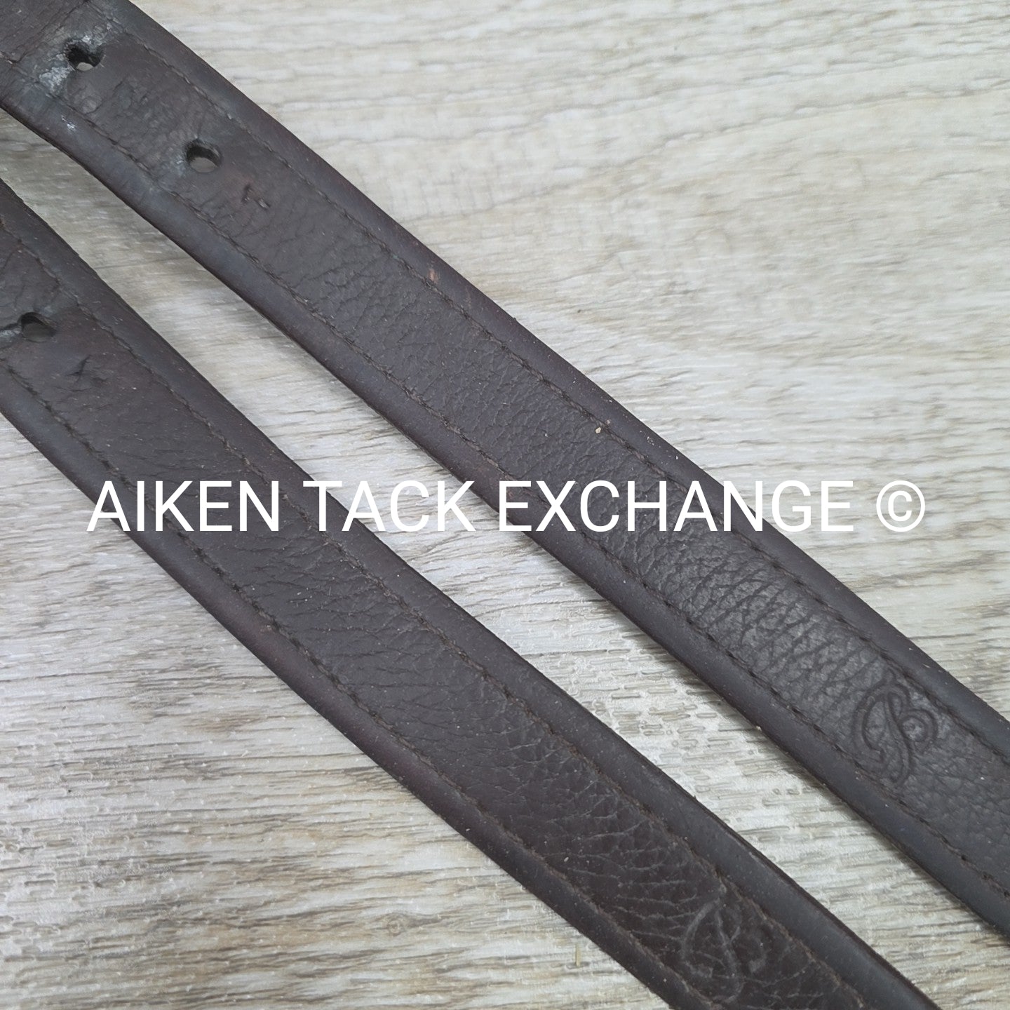 Bates Stirrup Leathers, Brown, 44"