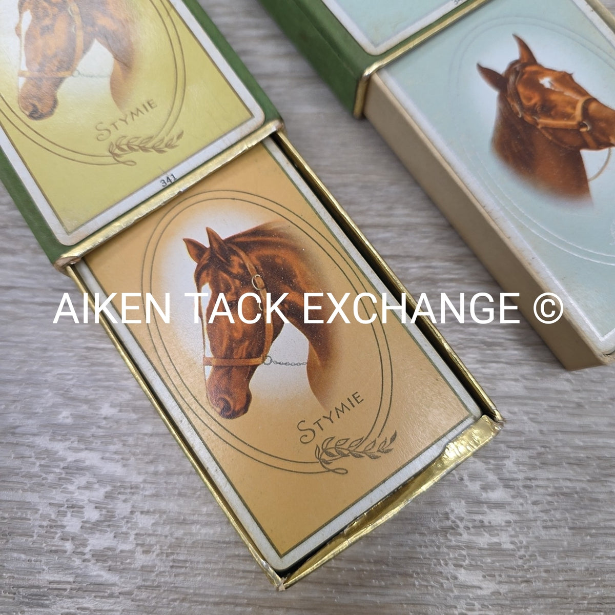 2 Packs of Horse Playing Cards, Assault & Stymie