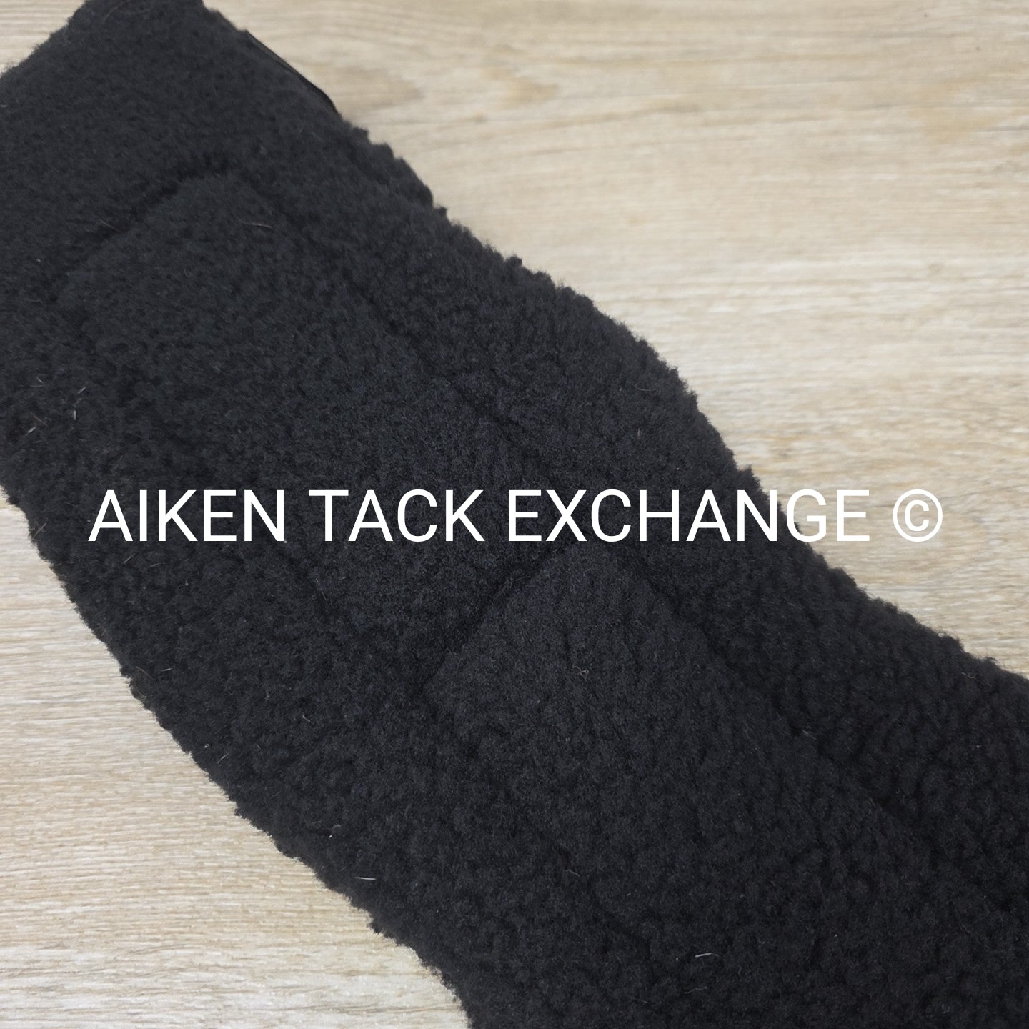Toklat Contour Synthetic Fleece Dressage Girth, Black, 24"