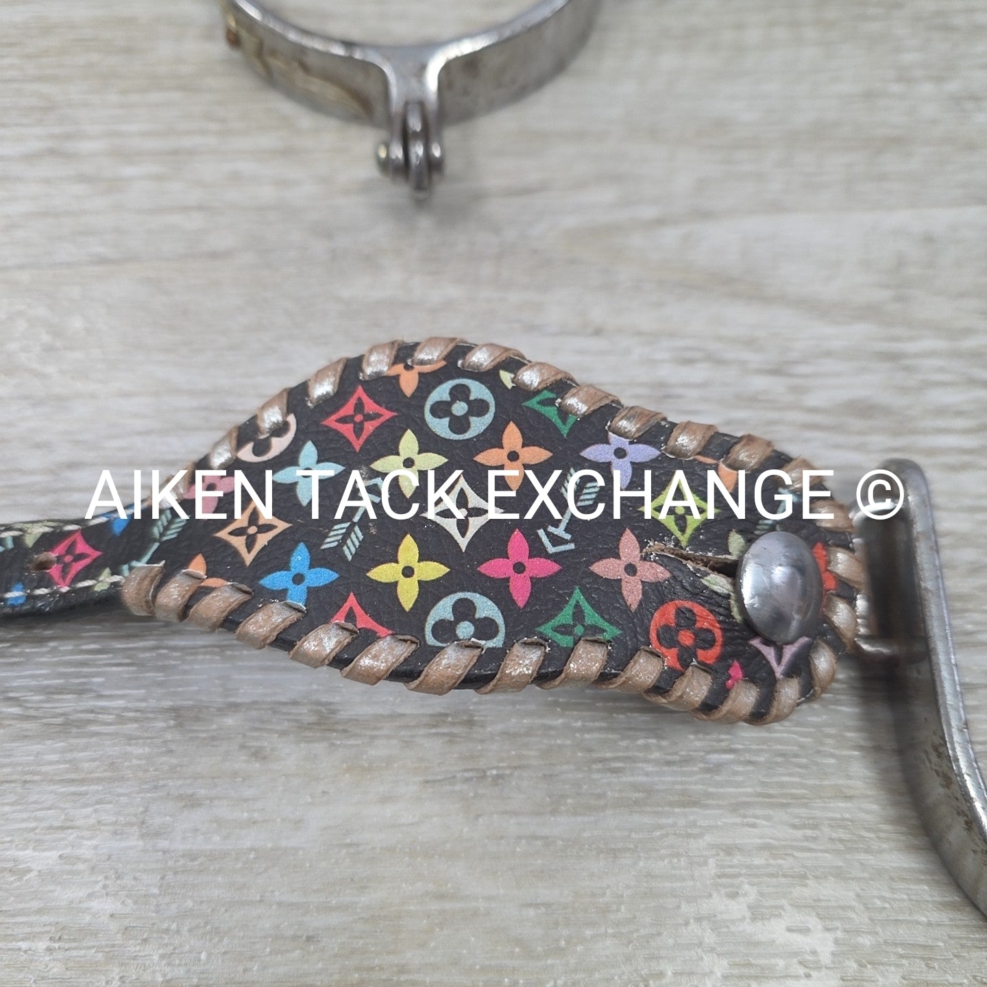 Western Rowel Spurs with Spur Straps