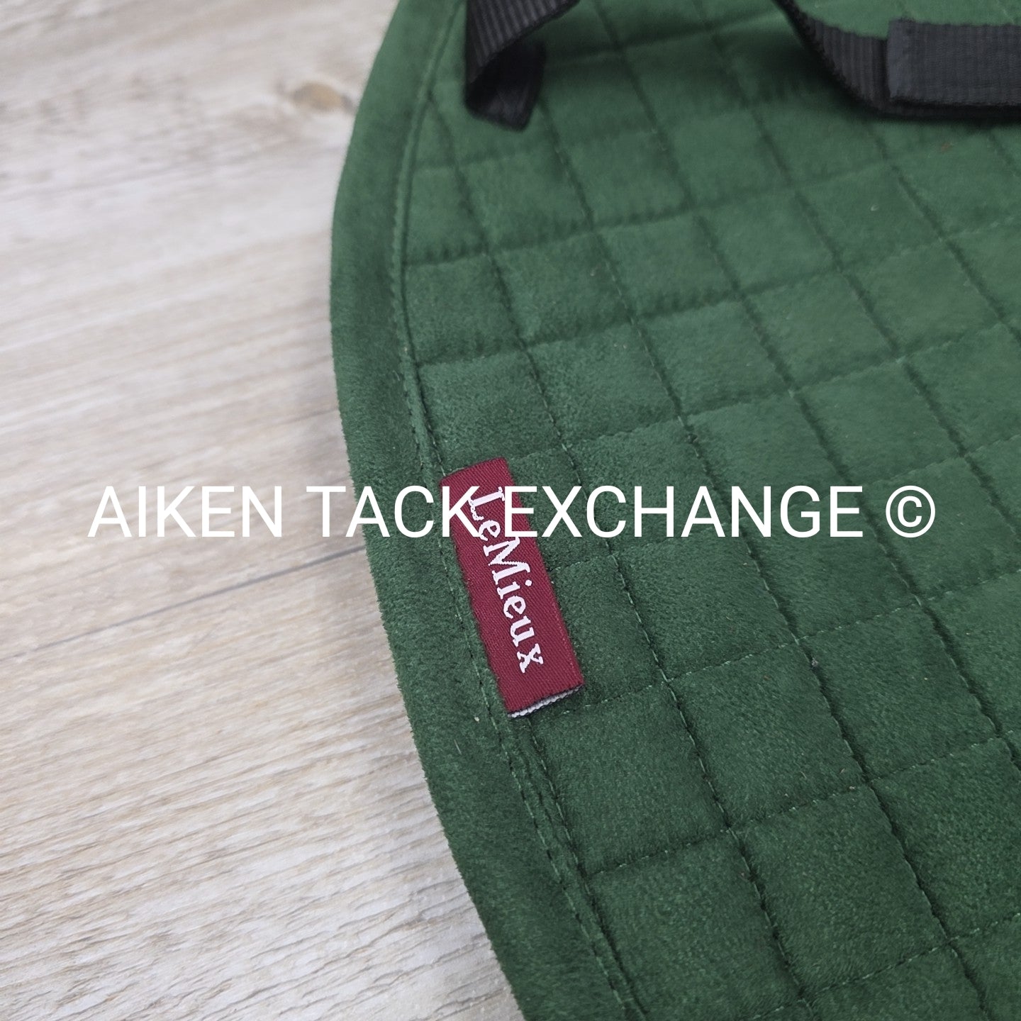 LeMieux Suede GP Saddle Pad, Hunter Green, Large