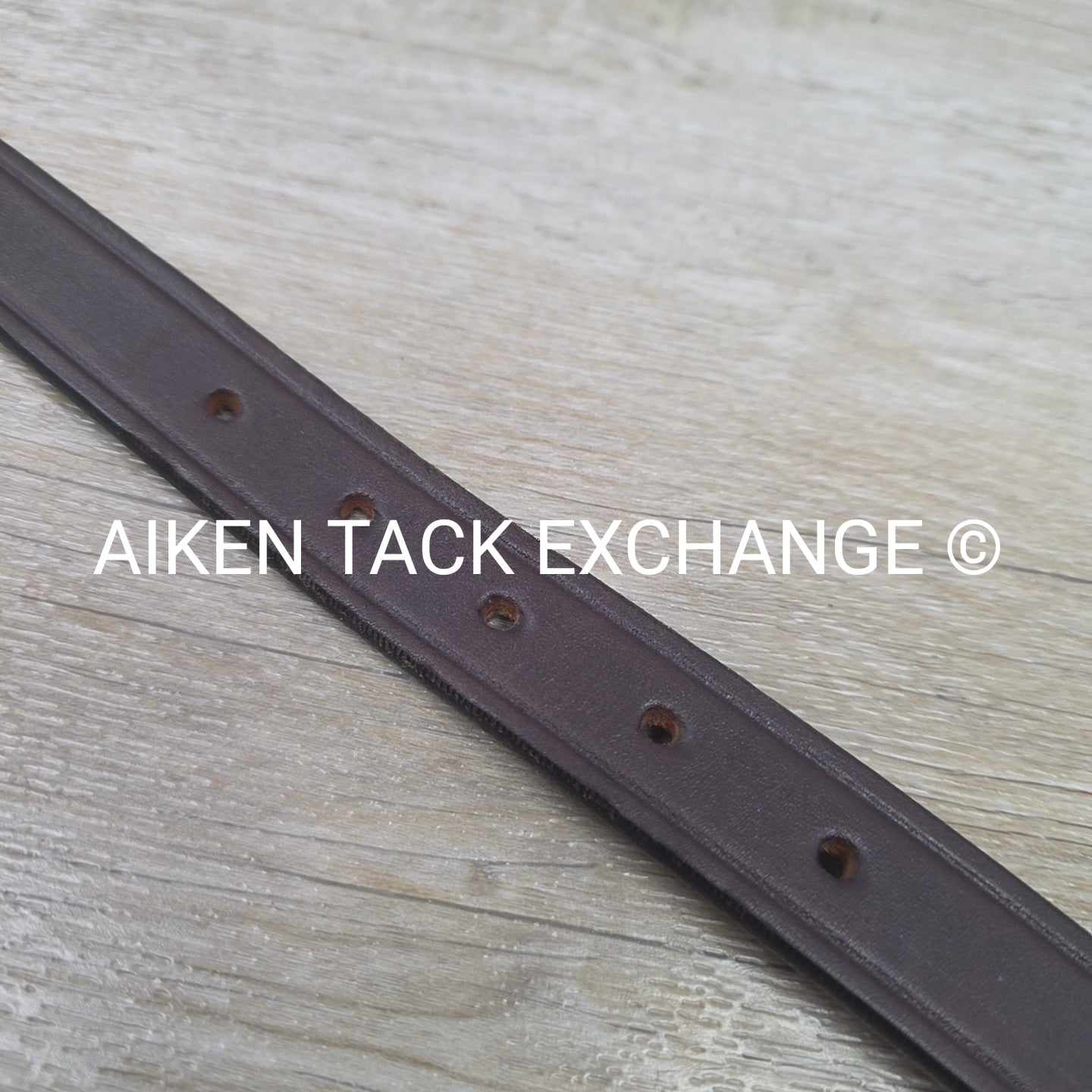 Tory Leather Snaffle Bit Belt, Brown, 34