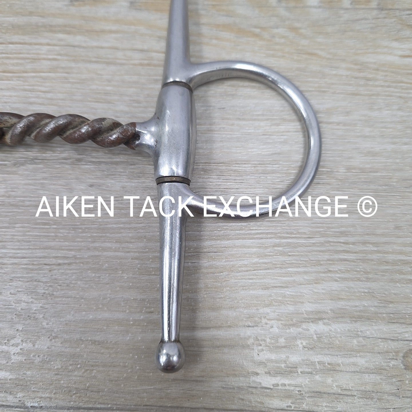 Reinsman 2201 Single Joint Copper Twisted Wire Full Cheek Bit 5"