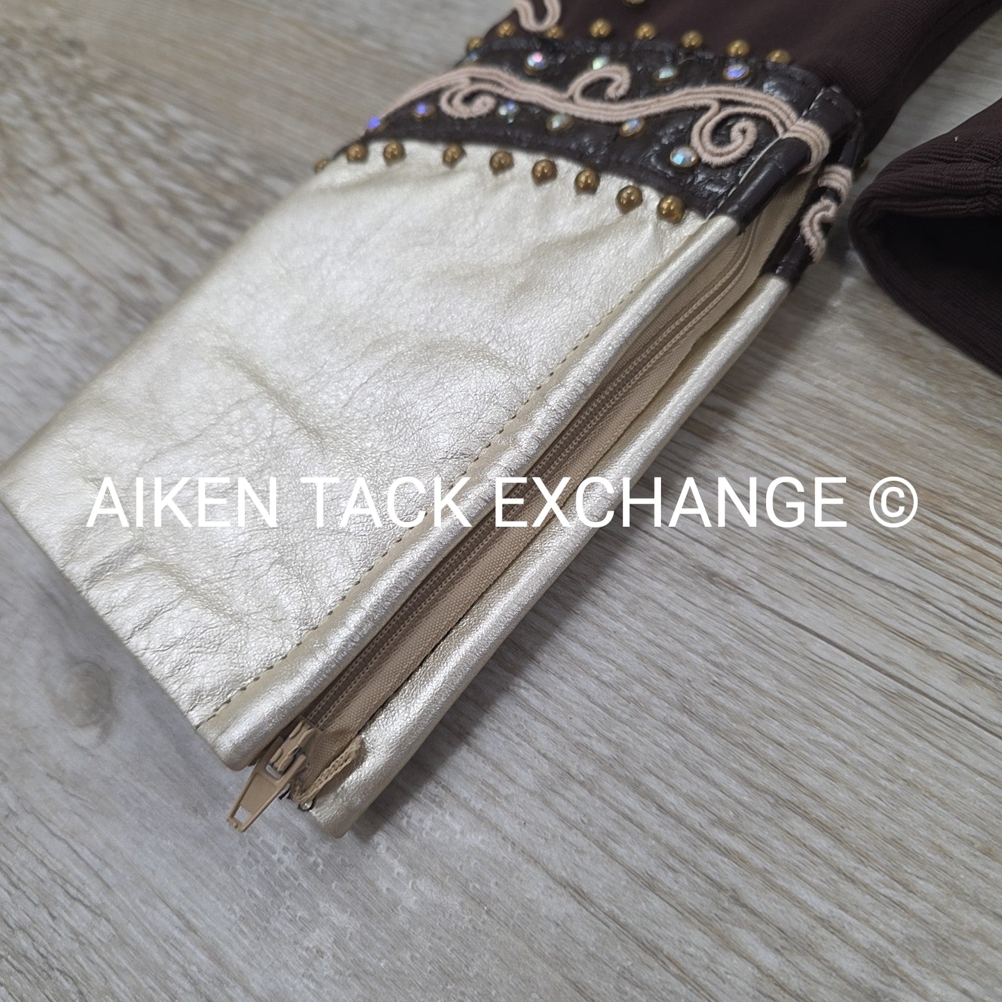 Dazzling Designs Leather Show Shirt & Pants Set, Women's XSmall, XLong