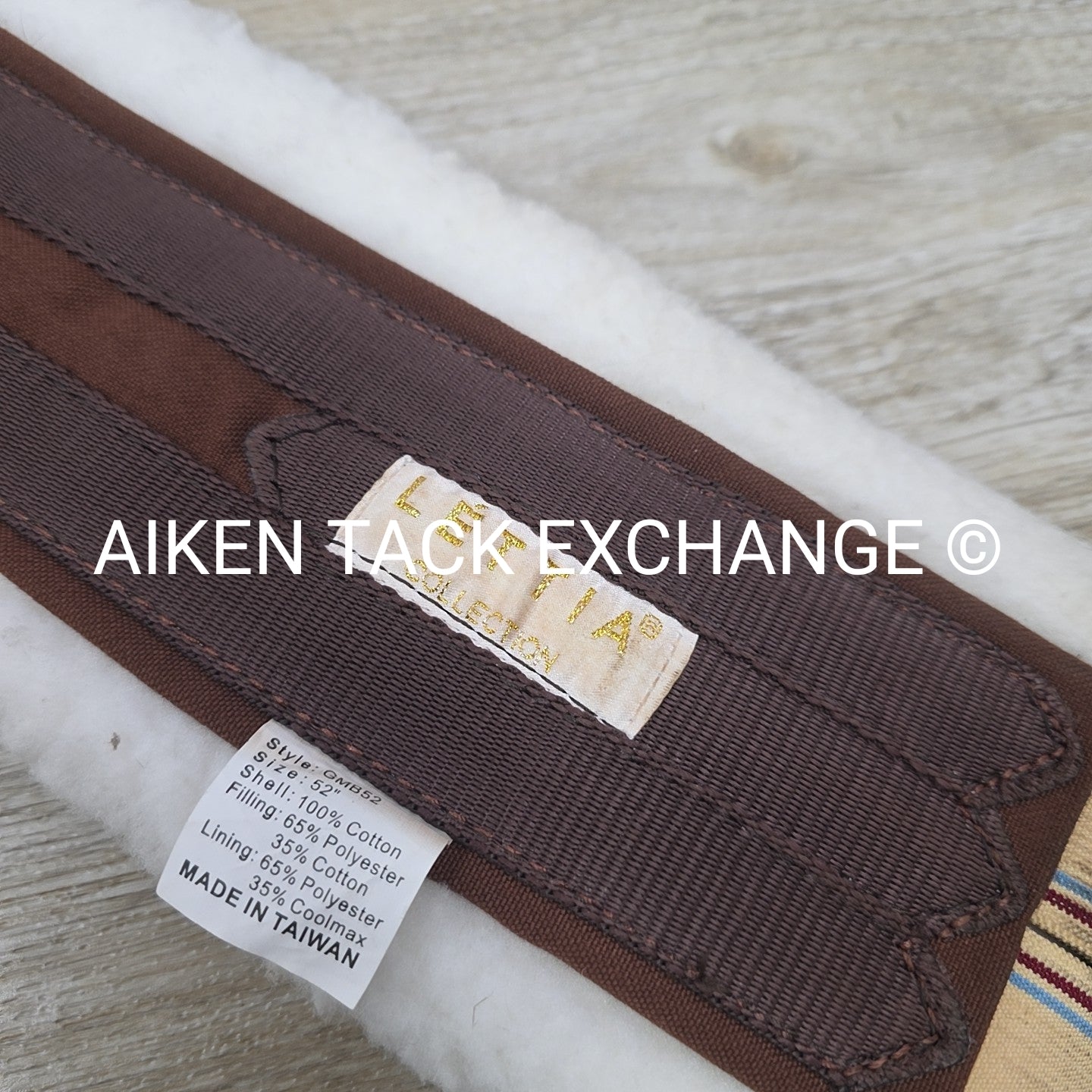 Lettia Fleece-Lined Coolmax Girth, 52"